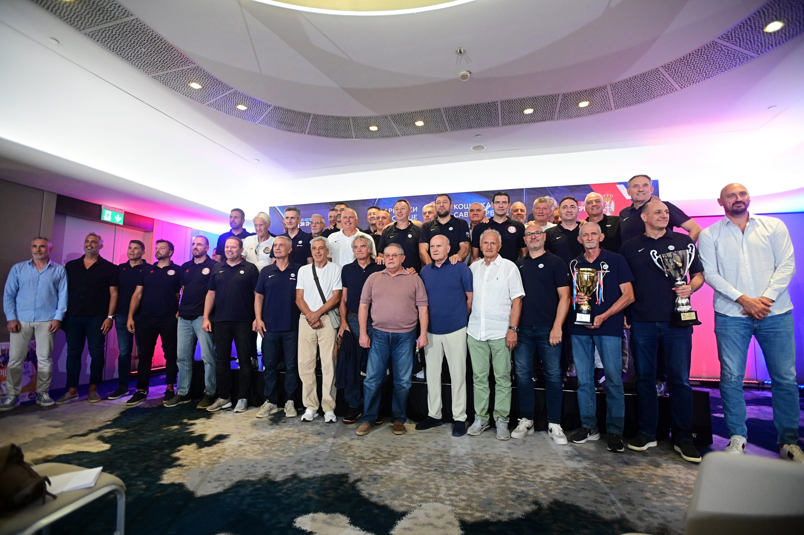 Svečani prijem za trofejne veterane Srbije